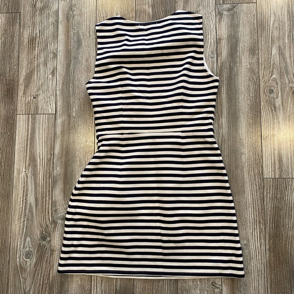Forever 21 Sleeveless Striped Mini Dress (Size L) - Picture 2 of 6